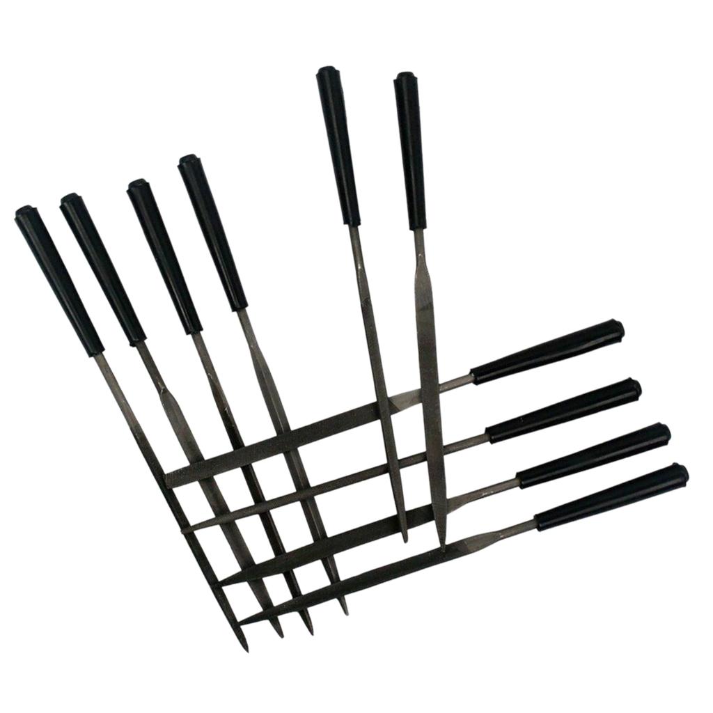 Kit Lima per Liutaio Lima per Levigatura Chitarra Manutenzione Lima per Scanalatura Capotasto Chitarra Lime per Dressing Tasti Riparazione Chitarra Strumento per Liutaio