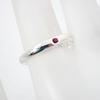 [Pre-owned] TIFFANY / Tiffany / 925 / Ruby / Stacking Band Ring / Size 10 / J89-10