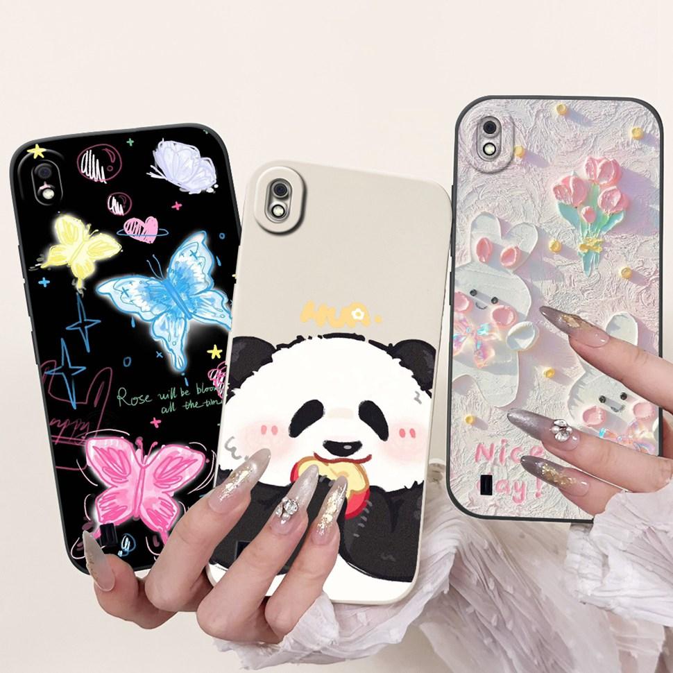 For Samsung A10 Case SM-A105F SM-A105G Stylish Flowers Butterfly Soft Slim Fundas Phone Case For Samsung Galaxy A10 Back Cover