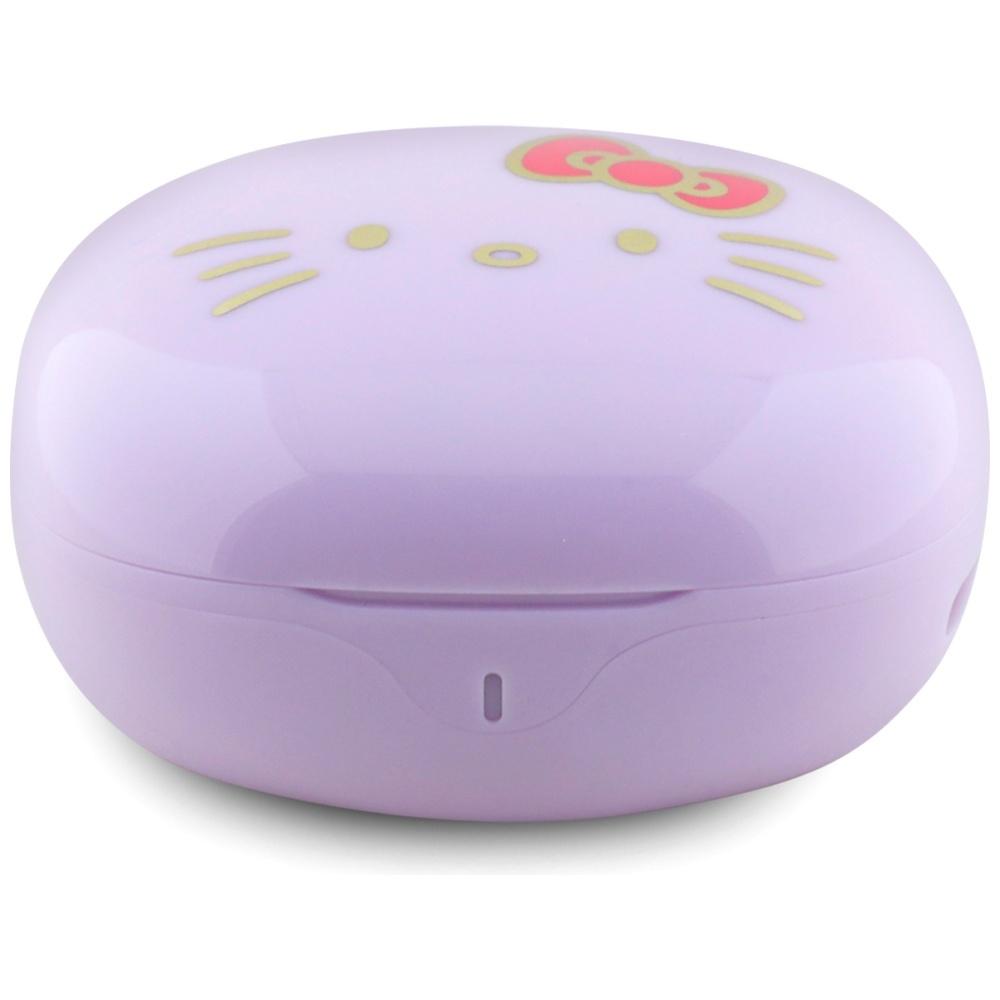 Słuchawki TWS Hello Kitty Glossy Fioletowy