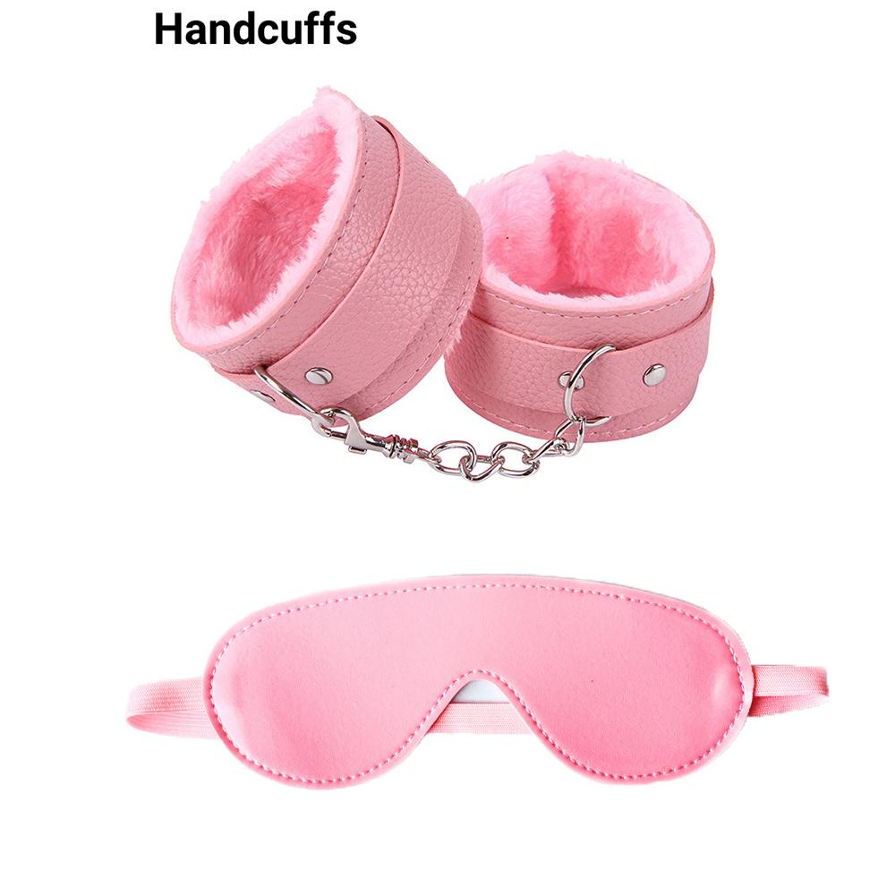 Sex Toys For Couple Women Adult Games For Women Erotic Handcuffs Ankle Cuffs Whip BDSM Bondage Restraints Slave 18+