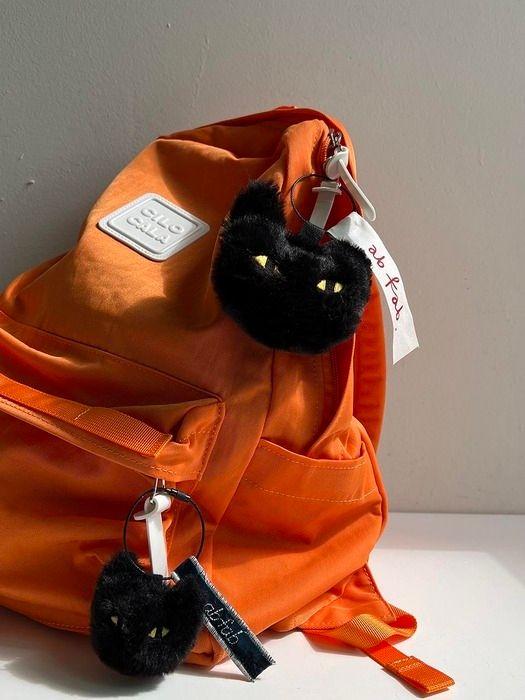 ab fab big cat keychain: ab fab BIG cat ( 4 colors )