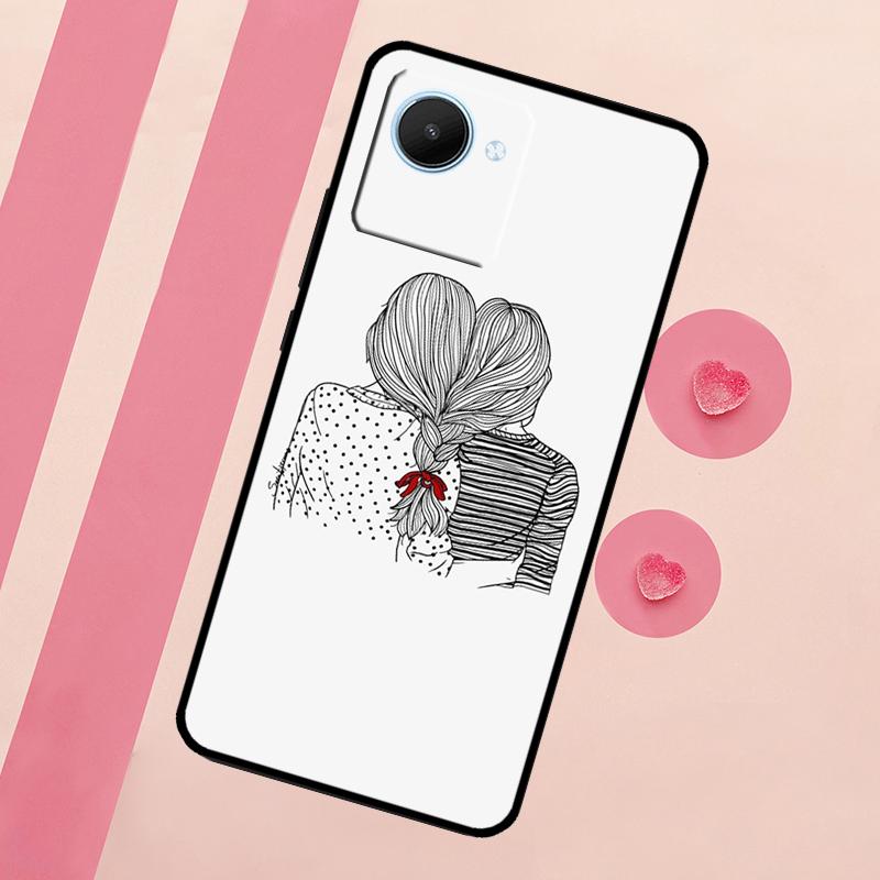 

Лучшие друзья BFF Совпадающие для Realme 15 10 11 12 13 14 Pro Plus C65 C67 C75 C63 C61 C55 C51 C53 C35 GT6 GT7 Pro Чехол Realme C21Y C25Y