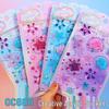 Kids' Creative Wiggle Stickers for Phone Cases - Acrylic Gem & Diamond Decorations for Girls