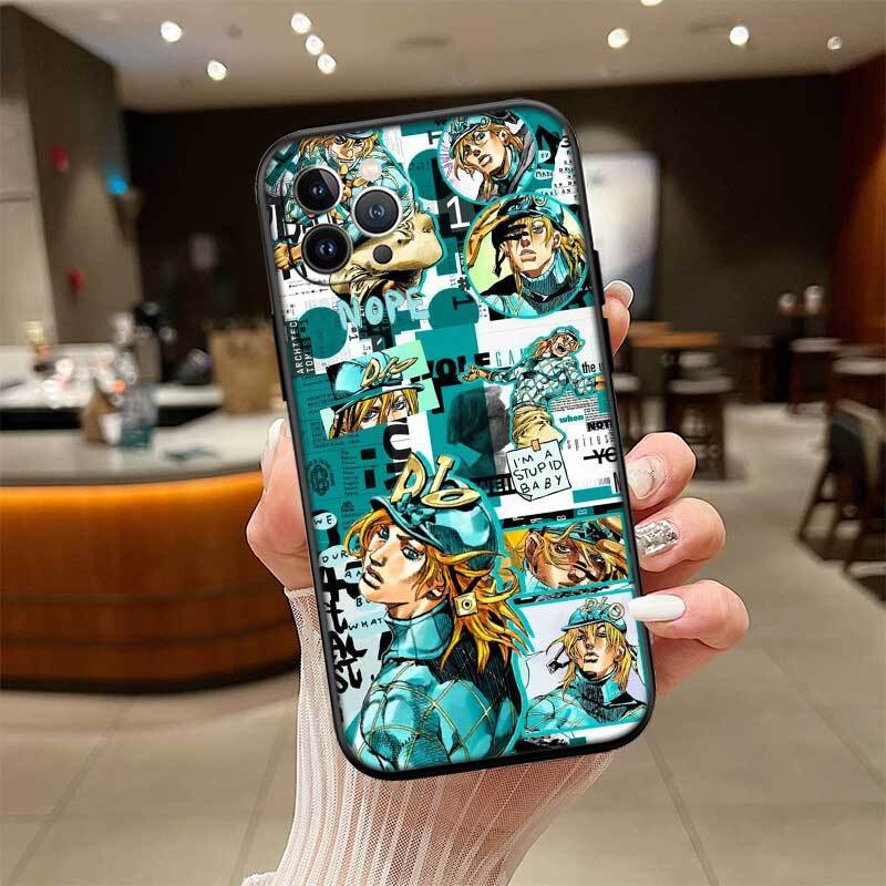 JoJo's Bizarre Adventure Phone Case for Redmi Note 12 12S 12C 13 13C 13R 14 14S 14R 14C 11A 13X A3 A3X A4 A5 Pro Max Plus