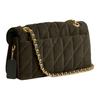 Coach Tabby 26 Bronze Hardware Split Leather Crossbody Shoulder Bag Medium Women's Olive Green