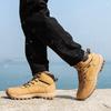 Men's Snow Boots Winter Outdoor Hiking Shoes PU Leather  Warm Waterproof Non-Slip Cotton Shoes hiking  trekking  zapatos
