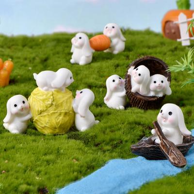 Cute Micro Landscape Ornament Eco-friendly Resin Handmade