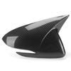 For Hyundai Accent Solaris I30 2017-2025 Car Rearview Side Mirror Cover Sticker Wing Cap Exterior Door Case Trim Carbon Fiber