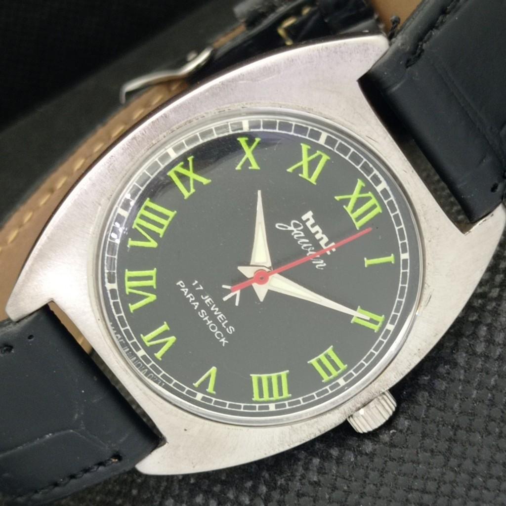 

OLD HMT JAWAN WINDING INDIAN МУЖСКИЕ МЕХАНИЧЕСКИЕ ЧАСЫ a307649-1 Sku584b-a307649
