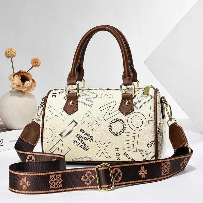 Borsa a tracolla monospalla da donna estiva, borse a mano versatili e semplici, nuova borsa Boston a cuscino da donna
