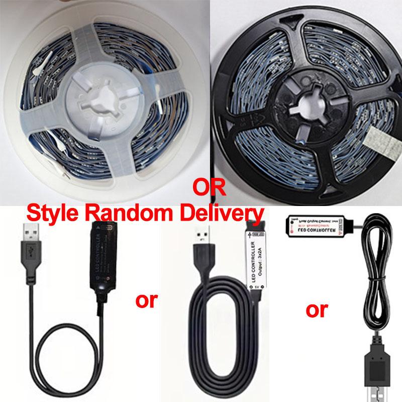 LED Strip Light RGB Tape 5050 USB 24 Keys Remote Control Flexible Ribbon Christmas Lights Led Lamp Tape Gaming Room Decoration