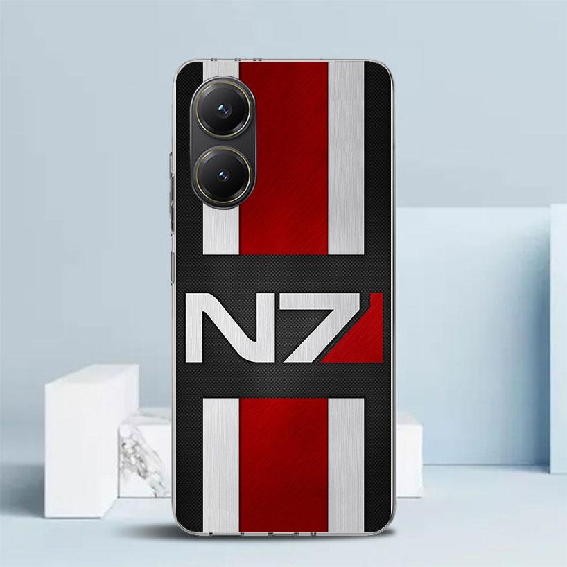 N7 Mass Effect Soft Cover for Xiaomi Poco F7 Ultra X7 X6 X5 Pro M7 Phone Case Redmi 15 15C 13 13C 12 12C 10 10C Print Shell Poco