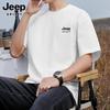 JEEP SPIRIT Men's 220G Cotton Loose-Fit T-Shirt