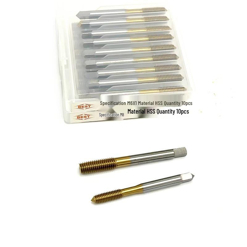 Premium Cobalt-Plated Titanium Extrusion Tap Set: M2-M16 Sizes