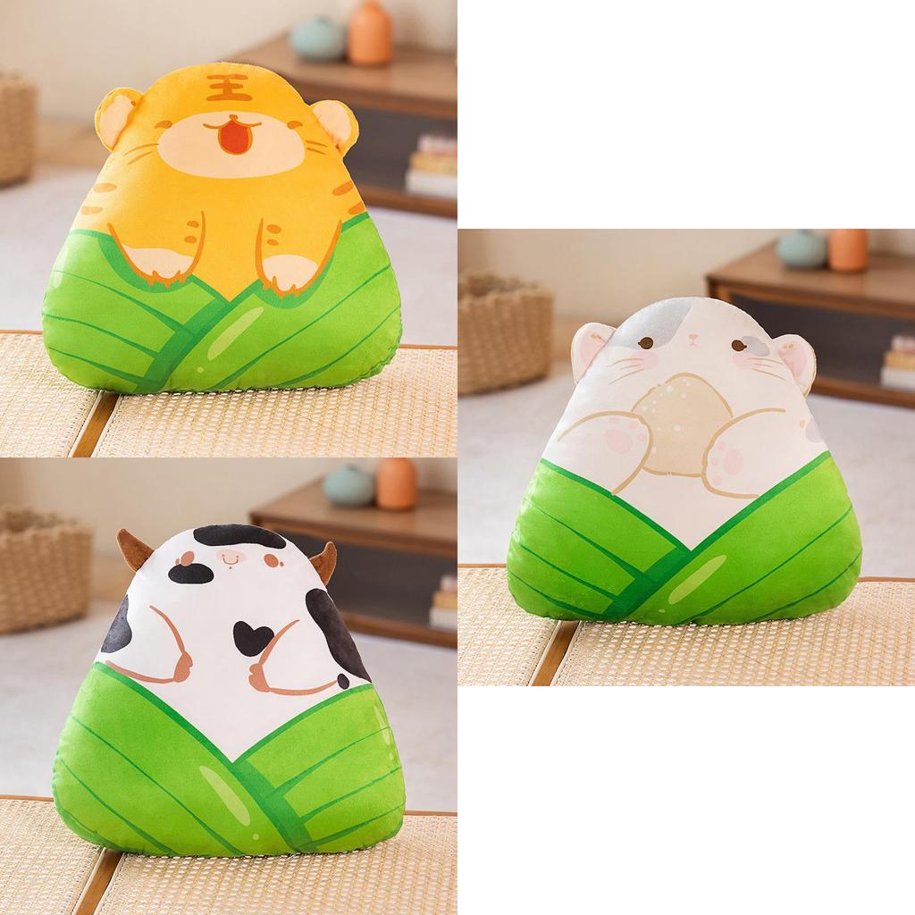 Cartoon Zongzi Plüschtier Panda Tiger Lamm Puppe Drachenbootfest Geschenk Puppe Anhänger