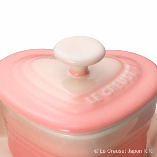 Le Creuset Petit Ramequin d'Amour Heat-Resistant Container Set In White Luster, Perfect for Weddings, Anniversaries, Bridal Gifts, and As a Favors [Of