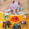 3D Printing Frog Fridge Magnets Joints Movable Tree Frog Refrigerator Magnet Desktop Ornaments Simulated Animal Model Decoration