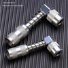 Grease Gun Nozzle 90 Degree Heavy Duty Alloy Steel Leak Proof for Narrow Space Home Garage Repair Use