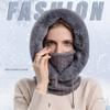 Winter Hats Outdoor Cycling Headgear Ski Cap Cold Protection Warm Bib Face Mask Integrated Scarf Knit Ski Caps