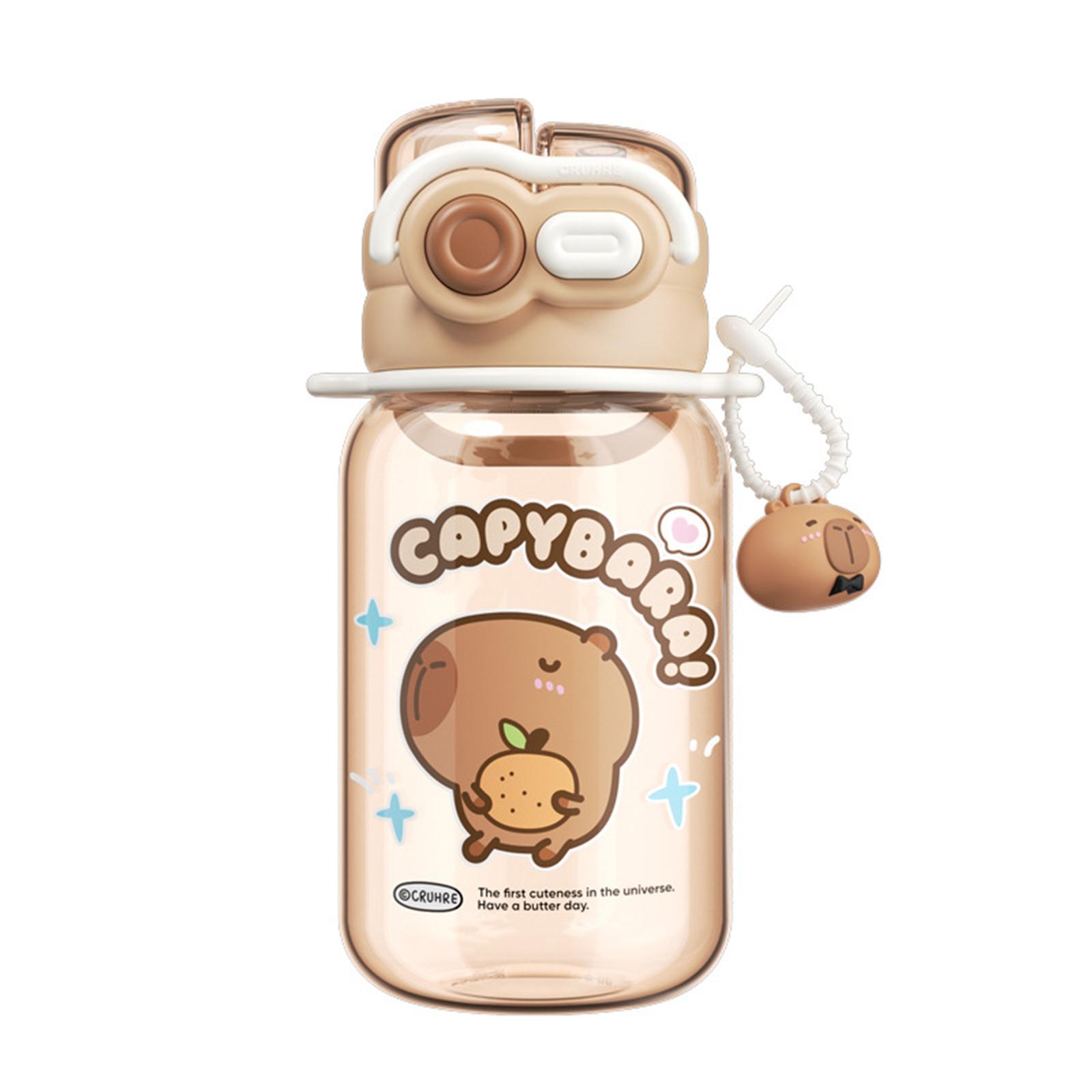 

Милый дизайн капибары Кружка для питья Двойная бутылка для напитков Идеально подходит для детей и взрослых Добавляет веселья в ваш режим гидратации