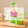 Portable Fruit Juicer For Summer Iced Fruit Drinks And SmoothiesHand-Cranked Labor-Saving AndEasy-To-Clean Household Mini Juicer
