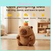 Childrens Capybara Interactive Plush Jumping Ball With Sound Control For Early Learning And Parentchild Play