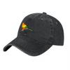 Parrot Design Washed Canvas Baseball Cap Classic Adjustable Hat for Unisex and Women Outdoor Fashion Accessory