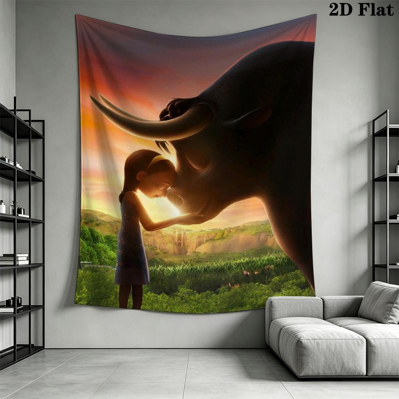 Ferdinand Wall Tapestry Aesthetic Wall Hanging Printed Fabric Blanket Decorative Tapestries for Bedroom Living Room Home Decor
