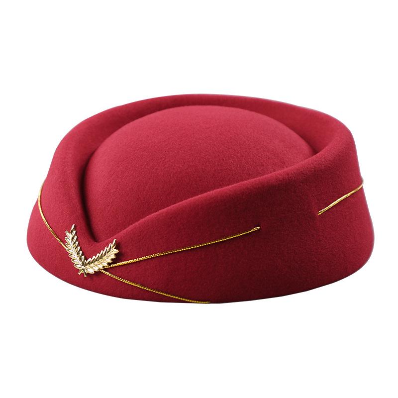 Flight Attendant and Front Desk Performance Etiquette Hat