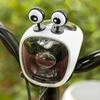 Funny Motorcycle Helmets Cute Decor Cartoon Cute Eyes Decoration For Electric Car Scooter Motorcycle Acsessories
