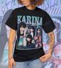 Karina Aespa Kpop T-Shirt, Vintage Retro Style Graphic Tee