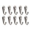 10 Stück Retro-Haken, europäischer Mini-Haken, Bronze-Verschluss, Kleiderbügel für Kleidung, Schlüssel, Hut, Handtuch, Robe