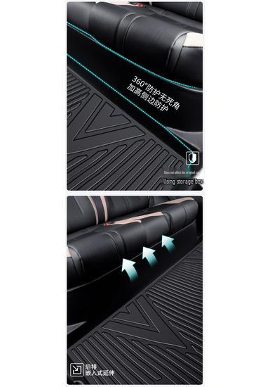 BYD Seagull and Dolphin Models 2526 TPE Smart Driving Floor Mats with Full Coverage Carpet