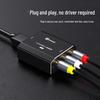BIAZE HDMI to 3RCA AV Converter