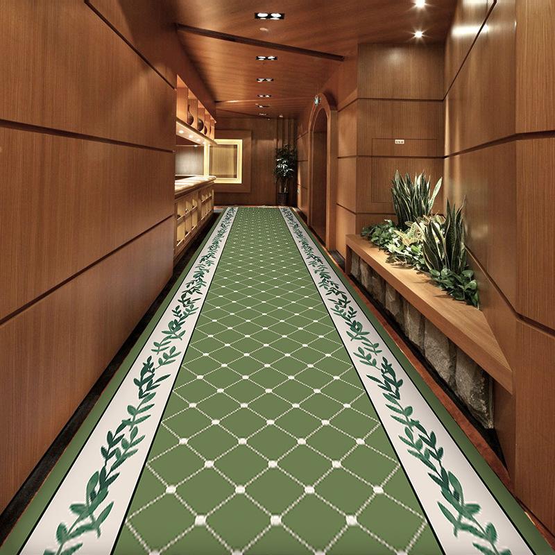 WTEMPO Long Corridor Carpet Stairway Hotel Kitchen Carpe Door Mat Foot Mat Door Mat Entrance Mat