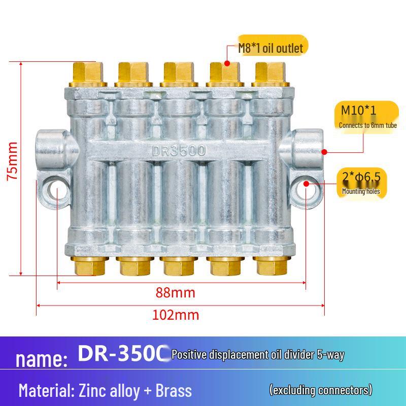 Precision Oil Distributor & Injection Molding Machine: RH Oil Circuit Block & HEGR Manifold