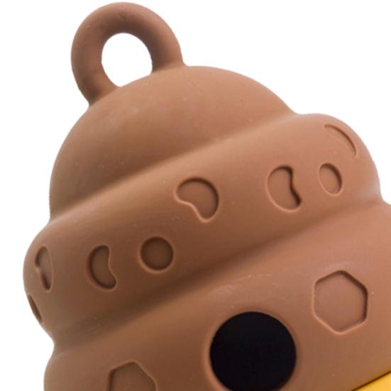 Silicone Dog Food Leakage Ball Bite Resistant Treat Dispensing Feeder Toy Pet Teething Cleaning Interactive Boredom Enrichment Toy