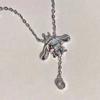 Cartoon Cute Tassel Chain Necklace Anime  Ladies Chain Pendant Jewelry