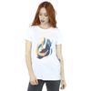 Disney Womens/Ladies The Little Mermaid Colour Silhouettes Cotton Boyfriend T-Shirt