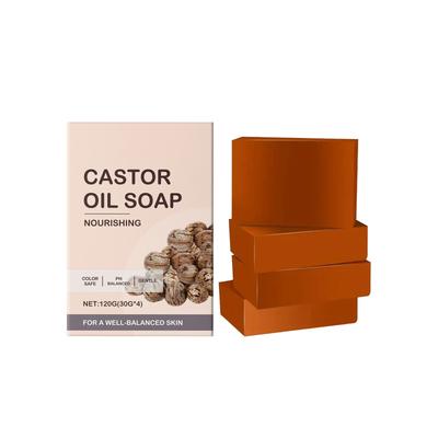 Castor Seed Oil Soap Hair Nourishing Body Deodorant Soap Reduces Dirt And Oil Smooths Skin And Gives A Fresh Smell.