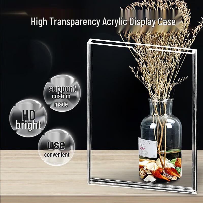 XYBP Acrylic Desk Card Holder & Display