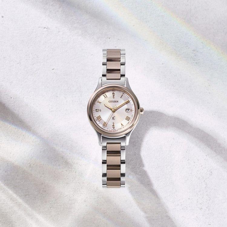Used CITIZEN Watch ES9496-64W Cross Sea xC Ladies Hikari Collection Solar Radio Titanium Band Analog (domestic Genuine Product) *Model Worn by Keiko