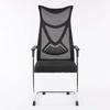 Black Ergonomic Bow-Frame Office Chair