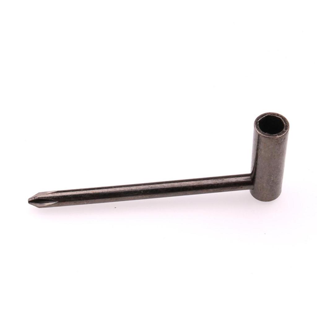 Guitar Rod Wrench,Portable, Metal,Lightweight, Sturdy, Compact, Instrument Accessory Repair Tool with Cross Screwdriver
