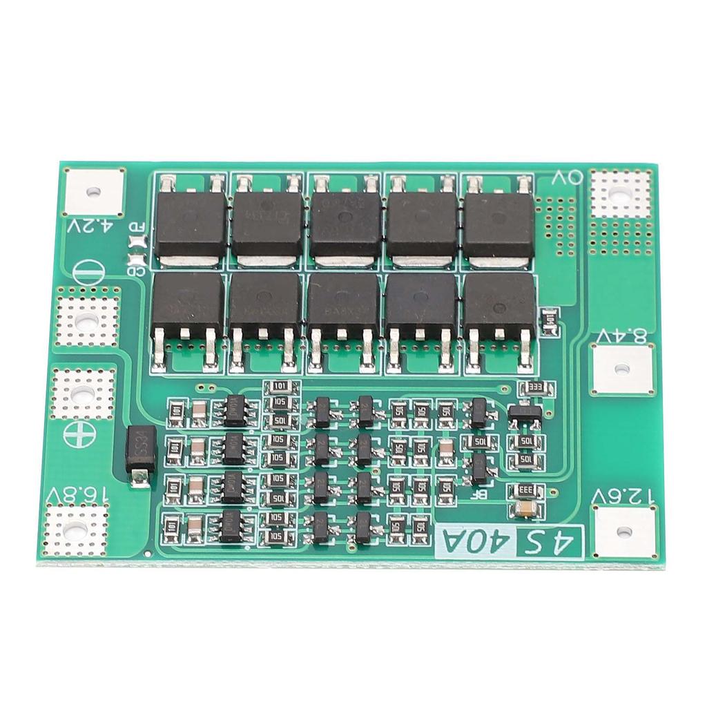 4 String Li ion Protection Board 40A DC 16.8V Lithium Battery Protection Module Enhance Version