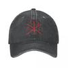 Chi Rho And Orthodox Baseball Cap Retro Distressed Denim Sun Cap Unisex Style Outdoor Summer Caps Hat