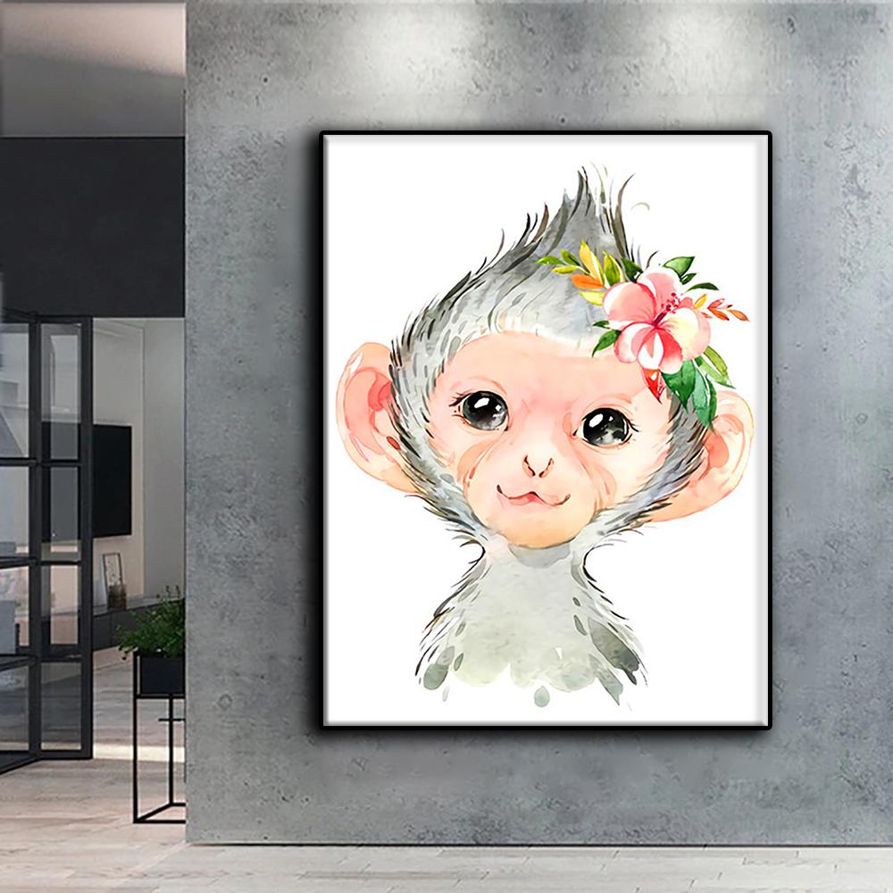 5D-Diamant-Gemälde voller Diamanten, Motiv: kleine Tiere, Diamant-Gemälde, handgefertigt, Diy-Diamant-Mosaik-Gemälde, Heimdekoration