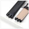 Genuine Leather for Swatch YTS401/402/409/713 YTB400 Pin/Folding Buckle Watchband Watch Strap Bracelet Watch Accessories 20mm