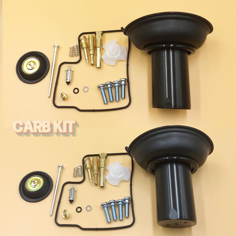 2 Set Carburetor Repair Kit For Honda Steed 600 Shade VT600 Vlx600 Vlx 600 Vt600c Diaphragm Valve Gasket Rebuild Parts Set